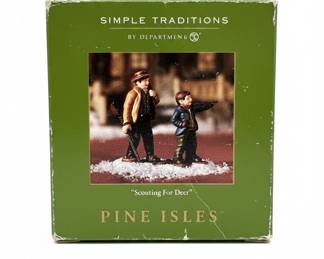 Department 56 Simple Traditions Pine Isles Scouting For Deer Figurine