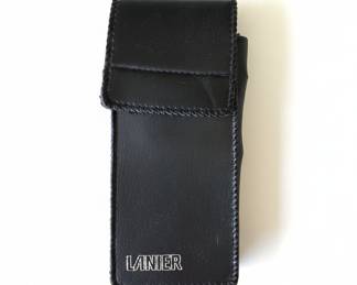 Lanier MS-105 Microcassette Recorder Carrying Case