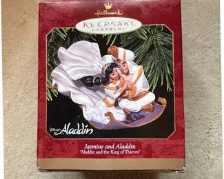 Hallmark Keepsake Ornament: Jasmine and Aladdin (1997)