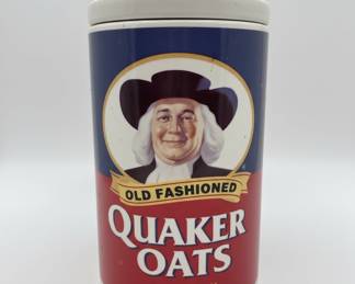 1997 Quaker Oats 120th Anniversary Limited Edition Ceramic Cookie Jar
