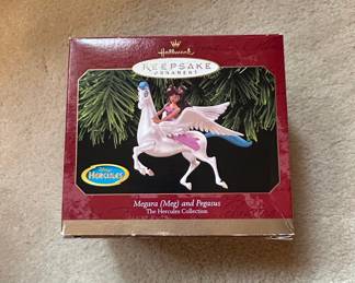 1997 Hallmark Keepsake Ornament Megara (Meg) and Pegasus
