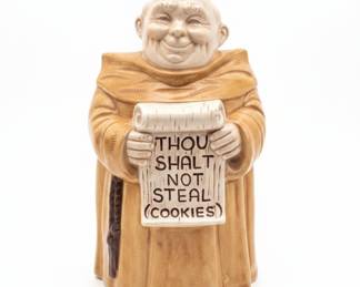 Treasure Craft Friar Monk Cookie Jar