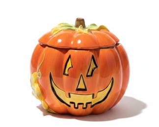 Vintage Susan Winget Jack-O'-Lantern Cookie Jar