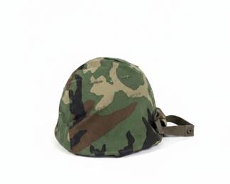 PASGT Combat Helmet with Woodland Camouflage Cover