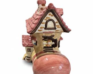 Vintage Bico China Old Woman Who Lived in a Shoe Cookie Jar
