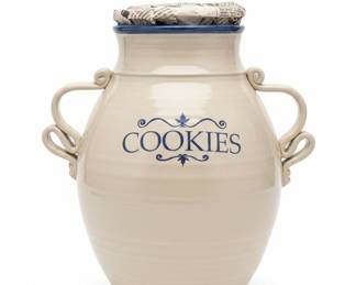 Pfaltzgraff Folk Art "Cookies" Cookie Jar