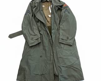 WWII US Army Field Overcoat M-1938