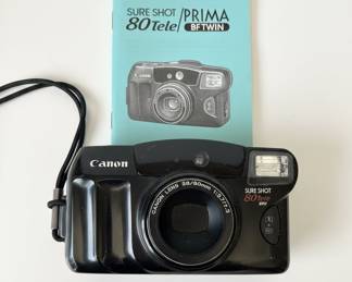 Canon Sure Shot 80 Tele / Prima BF Twin Camera