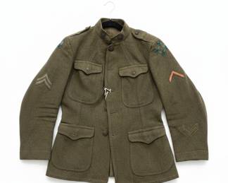 WWI US Army M1917 Tunic - 339th Infantry Regiment, North Russia Patch