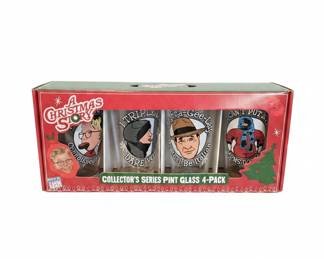 A Christmas Story Collector's Series Pint Glass 4-Pack