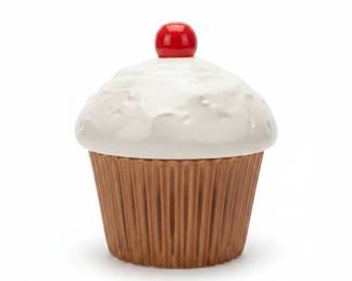 Ceramic Cupcake Cookie Jar