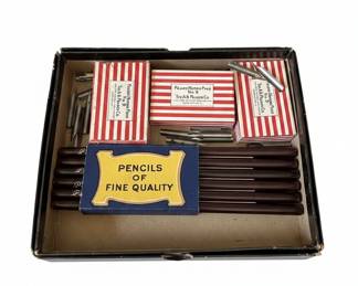 Vintage A.N. Palmer Co. Pen Nibs and Pencils Set