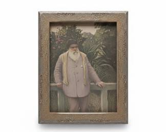 Vintage Portrait of Bearded Gentleman in Gilt Frame