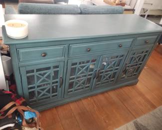 Beautiful breakfront with ample storage