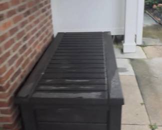 Deck storage box
