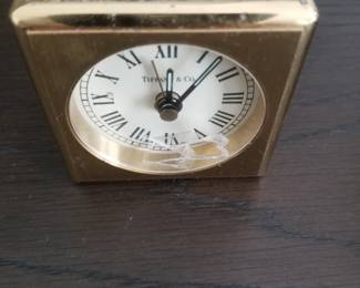 Tiffany travel clock