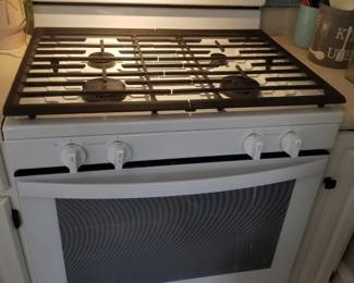 Whirlpool gas range