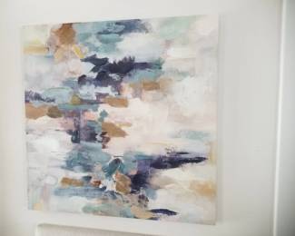 Abstract art on canvas