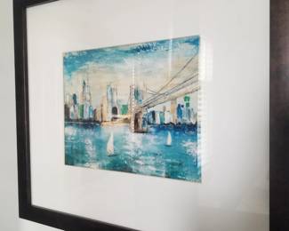 Framed artwork