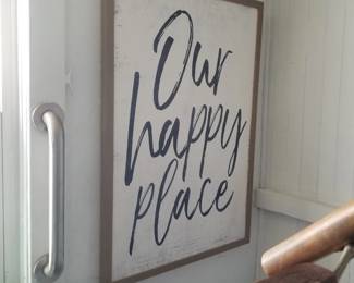 Our happy place graphic