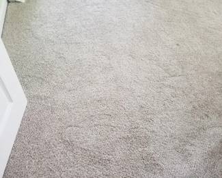 Nearly new carpeting