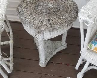 Wicker table