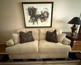 Sherrill Sofa 88”x42” downfilled