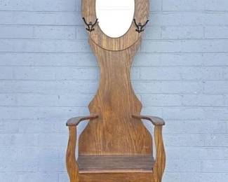 antique jacket hanger