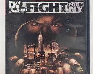 PS2 Def Jam game