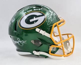 Signed helmet