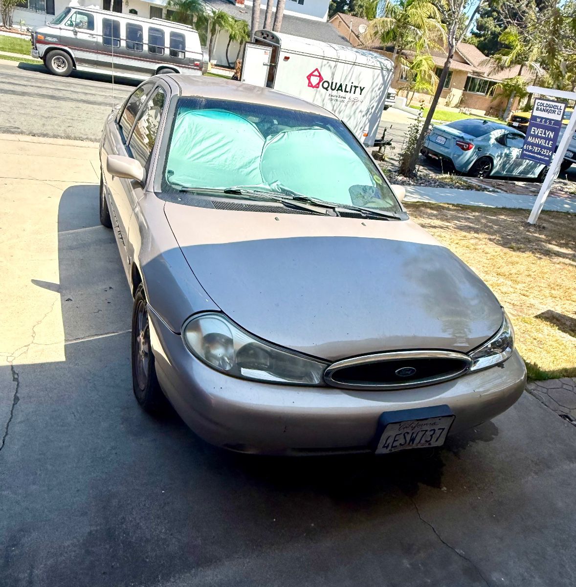 1999 Ford Contour V6 24V 2.5 engine