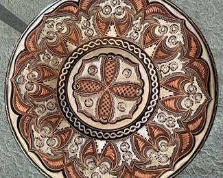 Turkish Hand-Etched Copper Tray