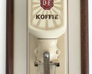 Douwe Egberts Mounted Coffee Grinder Wall Art