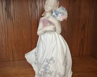 Girl with Bouquet Figurine