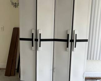 Suncast 2-Door Resin Storage Cabinet (2 available)