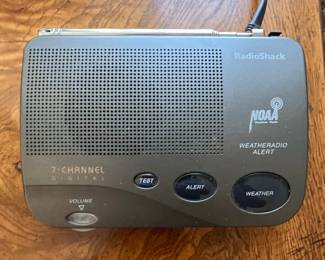 RadioShack 12-247A/B 7-Channel Digital Weather Radio