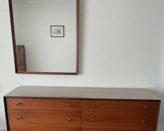 Mid-Century Dresser and Mirror Set - Glenn of California by Richard Thompson