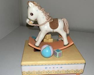 Hallmark Rocking Horse Musical Keepsake "Rock-a-Bye Baby"