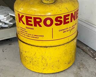 Vintage 5 Gallon Kerosene Can