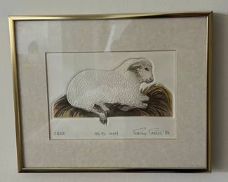 '100% Wool' Wall Art 128/350 - Nancy Nemec