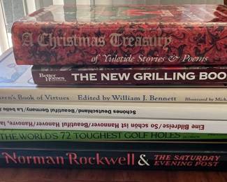 Assorted Hardcover Book Collection