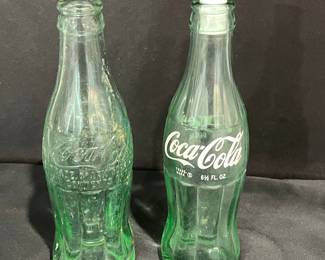 Vintage Coca-Cola Contour Bottles (not a set)