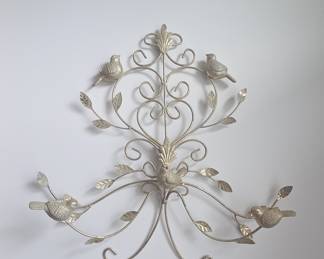 Bird and Vine Style Wall Decor
