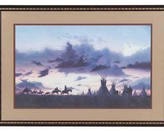 Western Scene Wall Art - Donald Vann