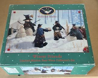 Williraye Studio Winter Friends Four Piece Collector Set