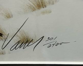 Buffalo Limited Edition Wall Art 301/2400 - Donald Vann