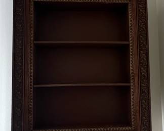 Carved Wood Wall Shelf