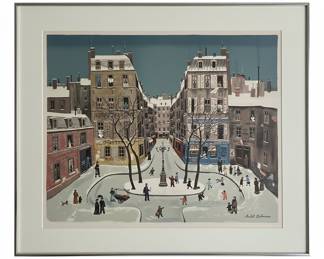 "La Place de Ferstenberg" Wall Art- Michel Delacroix