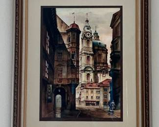 Prague 2007 Cityscape Wall Art - V. Djachenko
