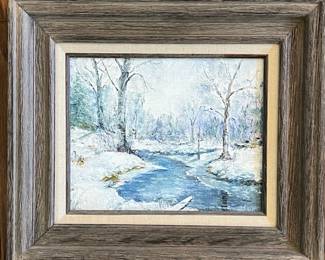 Winter Landscape Wall Art